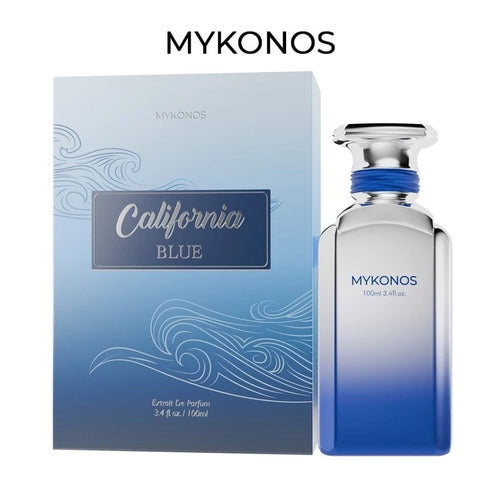 Mykonos California Blue Extrait de Parfum 100ml - Fresh Fruity Aquatic Fragrance